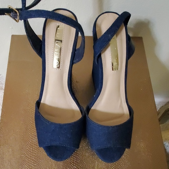 LILIANA denim wedges - Picture 4 of 6